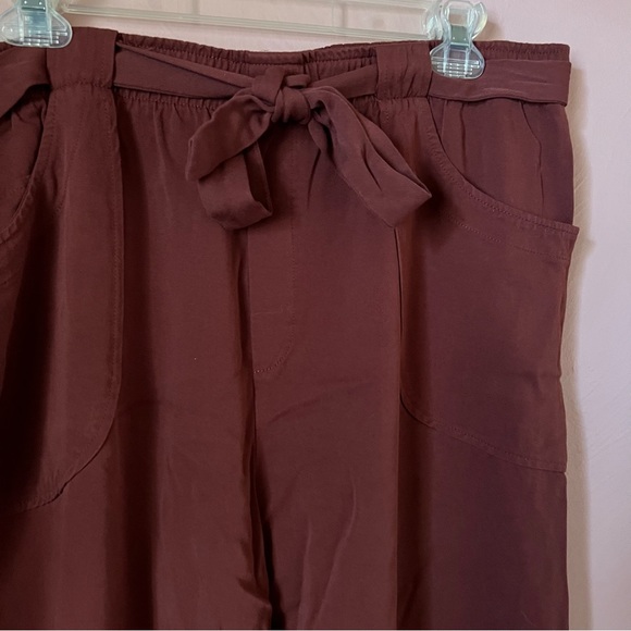 Dolan left coast collection burgundy soft pants - Picture 3 of 4